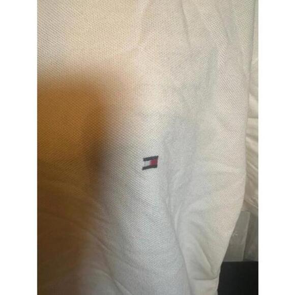 Tommy Hilfiger Men’s Polo Shirt XL White Classic Fit - Picture 2 of 3